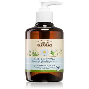 Green Pharmacy Body Care Chamomile & Allantoin gel pentru igiena intima pentru piele sensibila