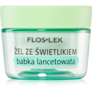 FlosLek Laboratorium Eye Care Gel pentru jurul ochilor cu patlagina si luminator medicale