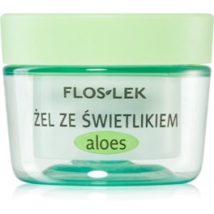 FlosLek Laboratorium Eye Care Gel pentru jurul ochilor cu un luminator și aloe vera