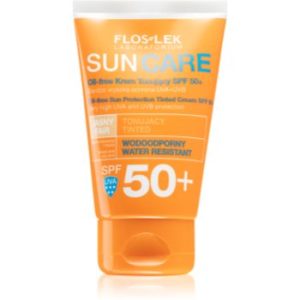 FlosLek Laboratorium Sun Care Derma crema protectoare cu efect de tonifiere pentru ten gras și mixt