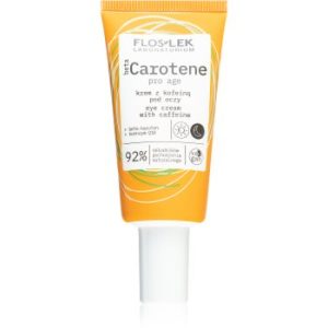 FlosLek Laboratorium Beta Carotene crema pentru ochi impotriva cutelor si al sacilor cu cafeina