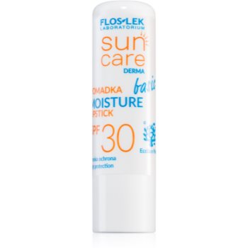 FlosLek Laboratorium Sun Care Derma Basic balsam de buze protector SPF 30
