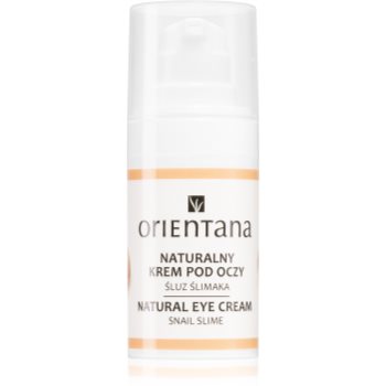 Orientana Snail Natural Eye Cream crema de ochi regeneratoare
