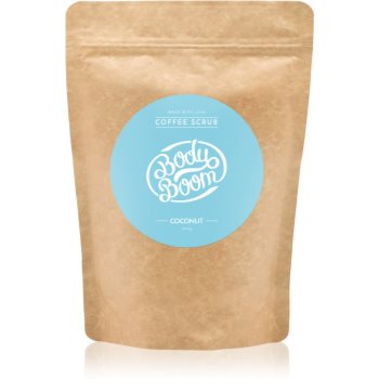 BodyBoom Coconut exfoliant de corp, cu cafea