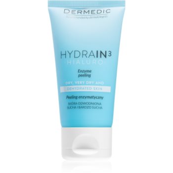 Dermedic Hydrain3 Hialuro peeling enzimatic pentru pielea uscata si deshidratata