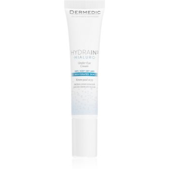 Dermedic Hydrain3 Hialuro crema de ochi pentru pielea uscata si deshidratata