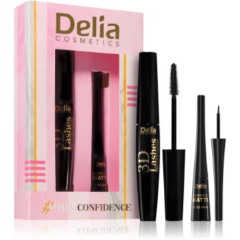 Delia Cosmetics New Look 3D Lashes set cadou (pentru ochi)