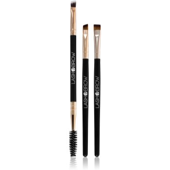 Lash Brow Eyebrow brushes set perii machiaj (pentru sprâncene)