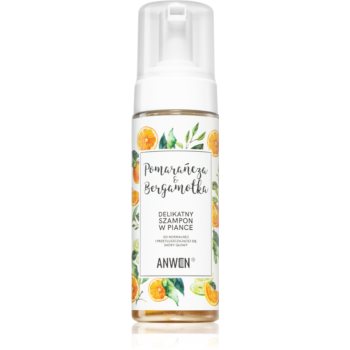 Anwen Orange & Bergamot spuma de curatat pentru par normal spre gras