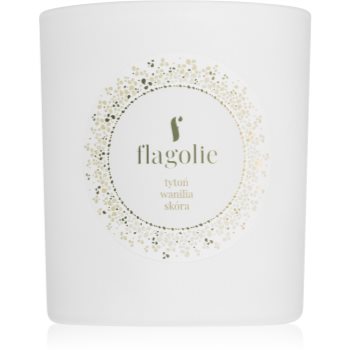 Flagolie White Label Tobacco, Vanilla, Leather lumânare parfumată