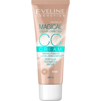 Eveline Cosmetics Magical Colour Correction crema CC SPF 15