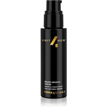 Unit4Men Beard Growth Serum Amber&Vanilla ser