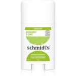 Schmidt's Bergamot + Lime deodorant stick