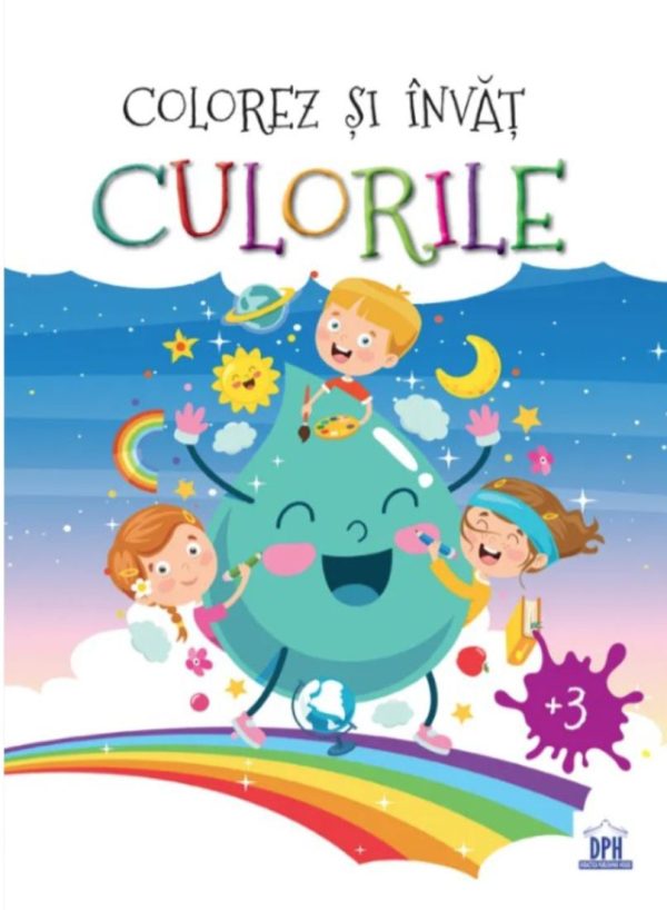 Colorez si invat culorile