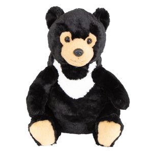 Jucarie termica de plus, Noriel Plush, Microplus, Urs grizzly, 35 cm