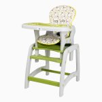 Scaun de masa Juju Eat&Play, Verde
