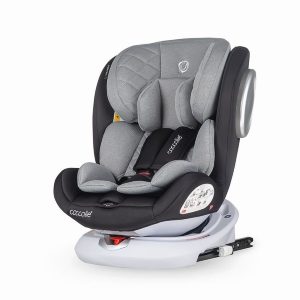 Scaun auto rotativ, Coccolle Lyra, 0-36 kg, Greystone
