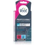 Veet Professional Benzi de ceara depilatoare pentru fata pentru piele sensibilă