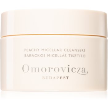 Omorovicza Hydro-Mineral Peachy Micellar Cleanser Discs dischete demachiante pentru față și ochi