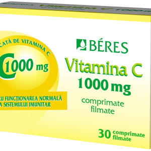 Vitamina C 1000mg, 30 comprimate, Beres