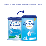Lapte praf NUTRI-BIOTIK 2 pentru 6-12 luni, 800g, Aptamil