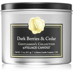 Village Candle Gentlemen's Collection Dark Berries & Cedar lumânare parfumată