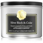 Village Candle Gentlemen's Collection Silver Birch & Cedar lumânare parfumată I.