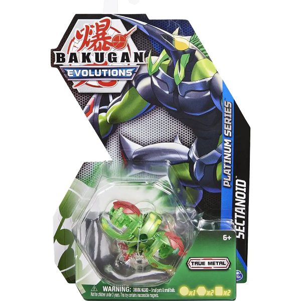 Figurina Bakugan Evolutions, True Metal, Sectanoid, 20135949