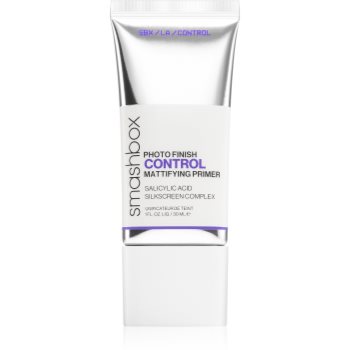 Smashbox Photo Finish Control Mattifying Primer bază de machiaj matifiantă, sub fondul de ten