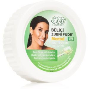 Eva Menthol pudra pentru albirea dintilor 3 in 1