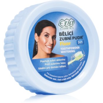 Eva Fluor pudra pentru albirea dintilor 3 in 1