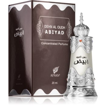 Afnan Dehn Al Oudh Abiyad ulei parfumat unisex