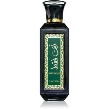 Lattafa Ente Faqat Eau de Parfum unisex