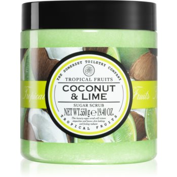 The Somerset Toiletry Co. Tropical Fruits Sugar Scrubs exfoliant din zahar pentru corp