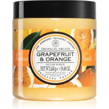 The Somerset Toiletry Co. Tropical Fruits Sugar Scrubs exfoliant din zahar pentru corp