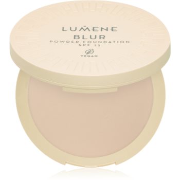Lumene Blur 2 in 1 pudra si makeup SPF 15
