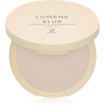 Lumene Blur 2 in 1 pudra si makeup SPF 15