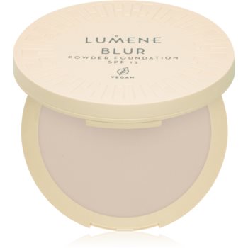 Lumene Blur 2 in 1 pudra si makeup SPF 15