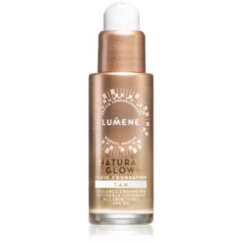 Lumene Natural Glow machiaj de stralucire pentru un look natural SPF 20
