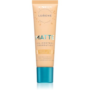 Lumene Matte Oil-Control make-up fluid pentru ten gras și mixt