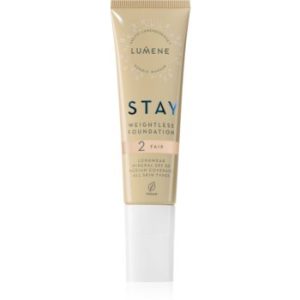 Lumene Stay Weightless machiaj lichid cu un finisaj mat SPF 30