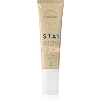 Lumene Stay Weightless machiaj lichid cu un finisaj mat SPF 30