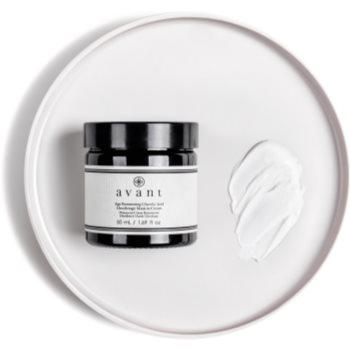 Avant Age Defy+ Age Retexturing Glycolic Acid Mask-in-Cream masca sub forma de crema pentru gat si decolteu