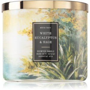 Bath & Body Works White Eucalyptus & Sage lumânare parfumată