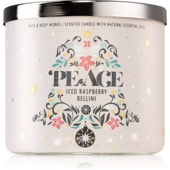Bath & Body Works Iced Raspberry Bellini lumânare parfumată