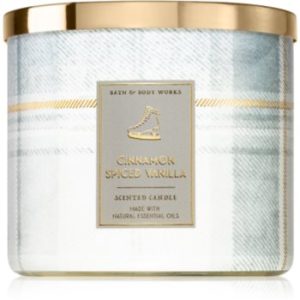 Bath & Body Works Cinnamon Spiced Vanilla lumânare parfumată
