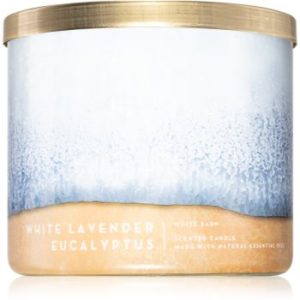 Bath & Body Works White Lavender Eucalyptus lumânare parfumată