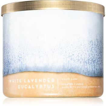 Bath & Body Works White Lavender Eucalyptus lumânare parfumată
