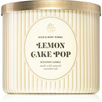 Bath & Body Works Lemon Cake Pop lumânare parfumată