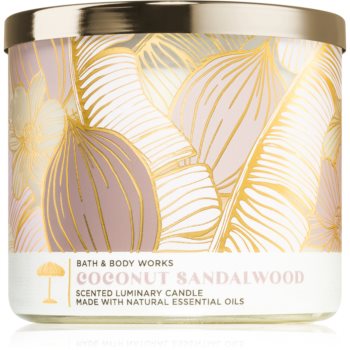 Bath & Body Works Coconut Sandalwood lumânare parfumată